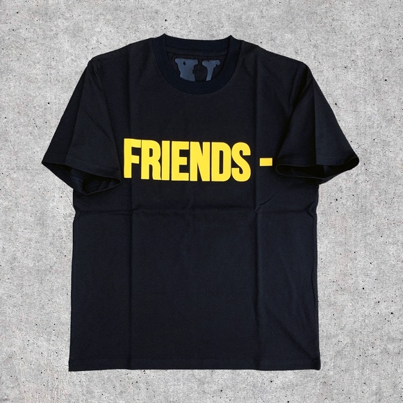 Vlone yellow top friends tee